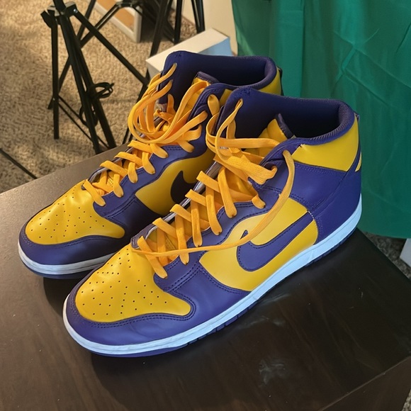Nike dunk high Lakers - Picture 3 of 6